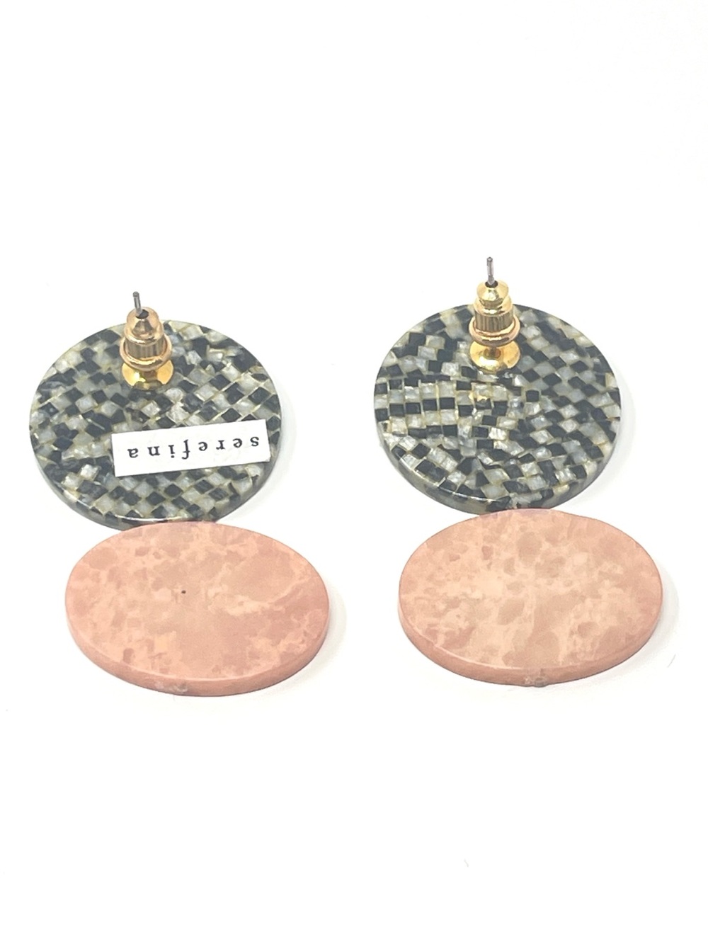 New Anthropologie x Serefina Resin Dangle Earrings - Picture 2 of 4